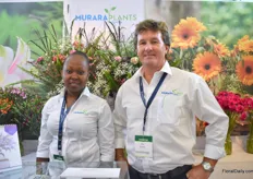 Murara Plants Kenya was represented by Vonne Vicky and Eric Bouman